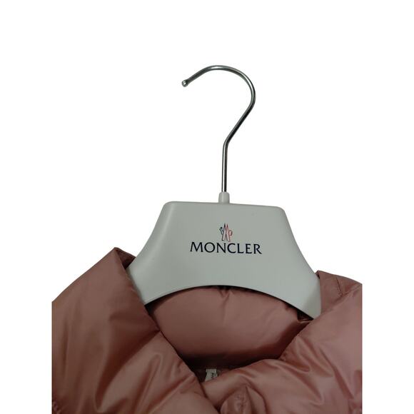 Moncler Puffer Jacket Down Women’s Size 5 Made in Pink $1,150 - Picture 4 of 13